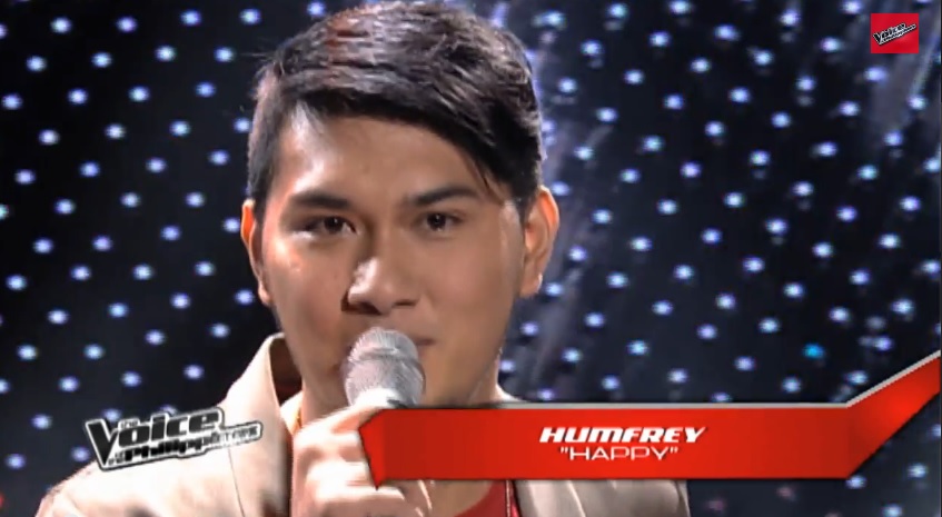 Tagbilaranon Sings “Happy” at The Voice of the Philippines