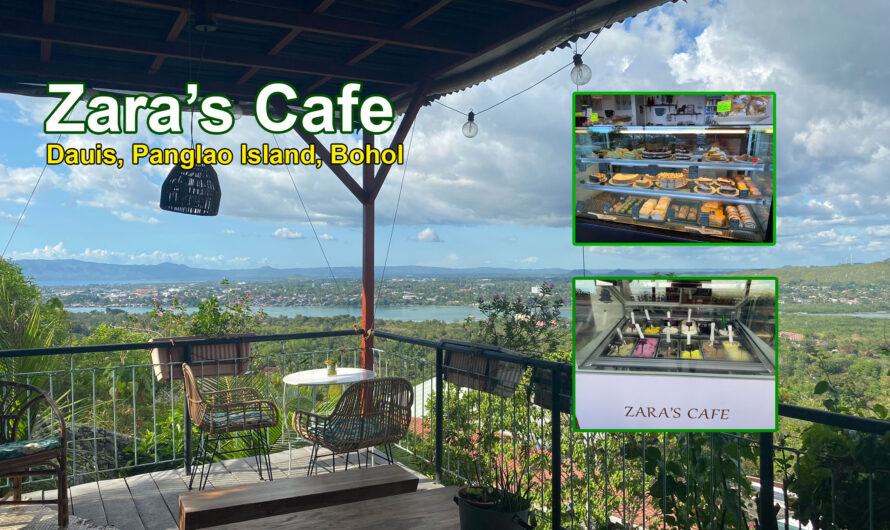 Zara’s Cafe: Get an Overlooking View of Bohol
